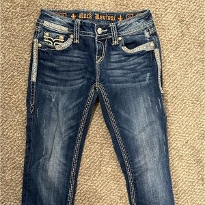 Womens rock revival capris size 26!